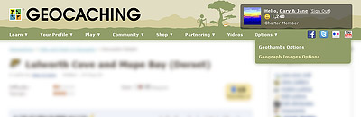Geograph Images Options Menu