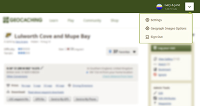 Geograph Images Options Menu